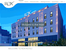 Tablet Screenshot of hotelrox.com
